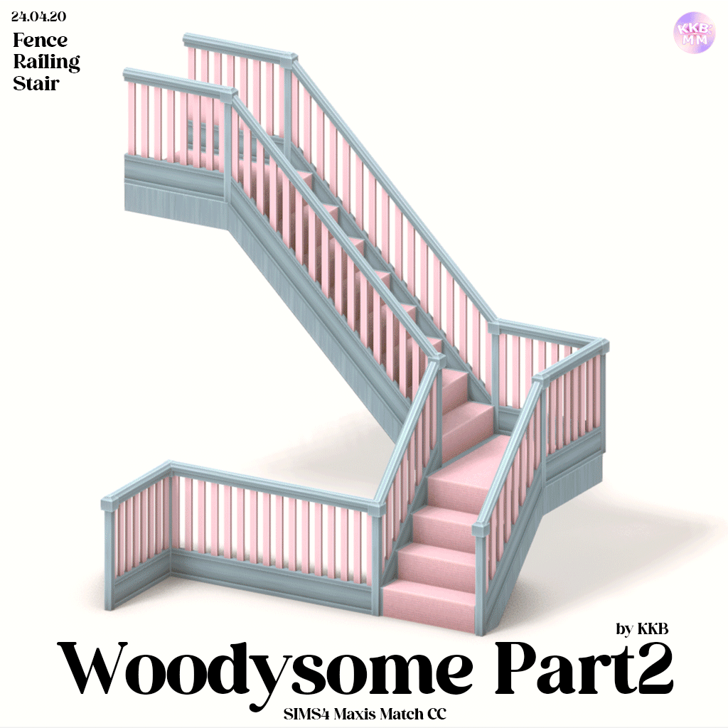 Скриншот мода Лестница Woodysome Part 2